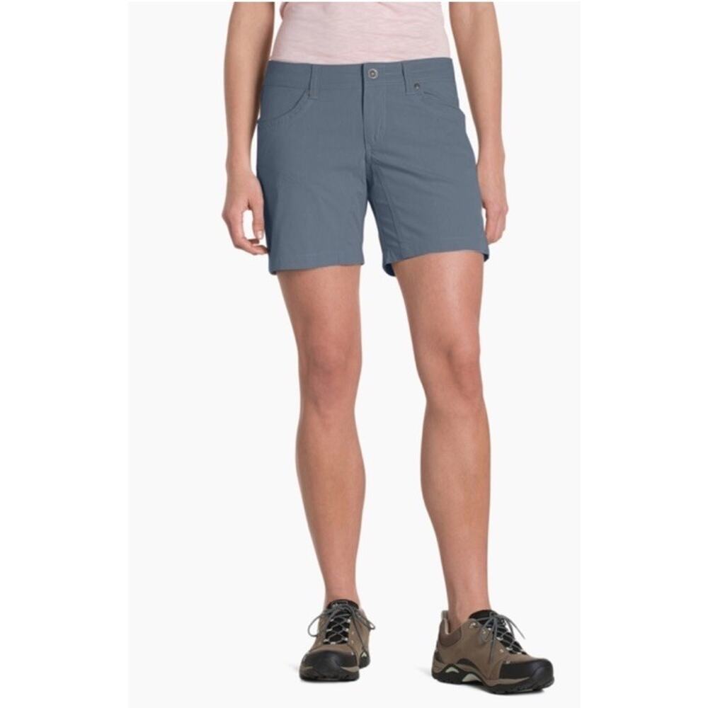 KÜHL Splash Hiking 7”Shorts Charcoal Gray Women's Sz 14 Outdoor Hiking Gorpcore
